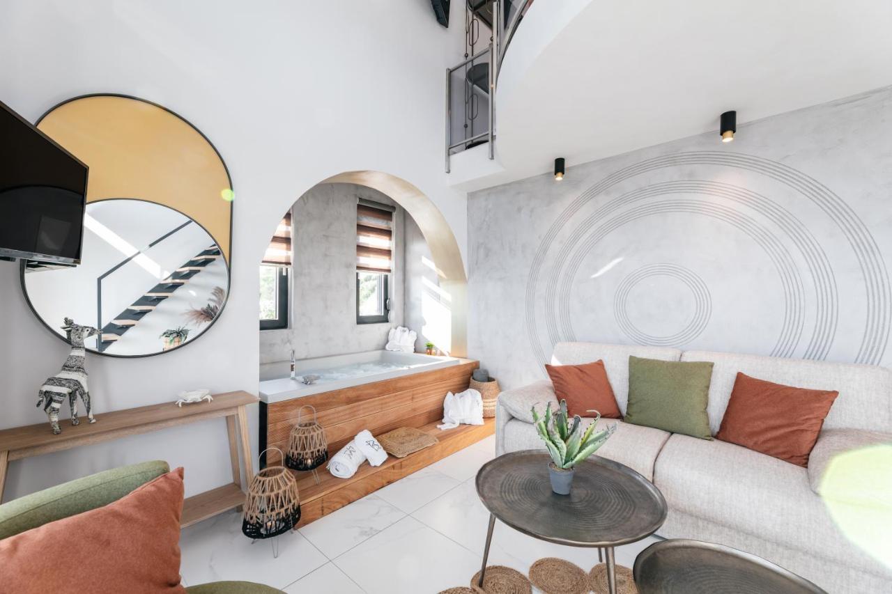 Cocooning Suites By Blue Carpet Pefkochori Exterior foto