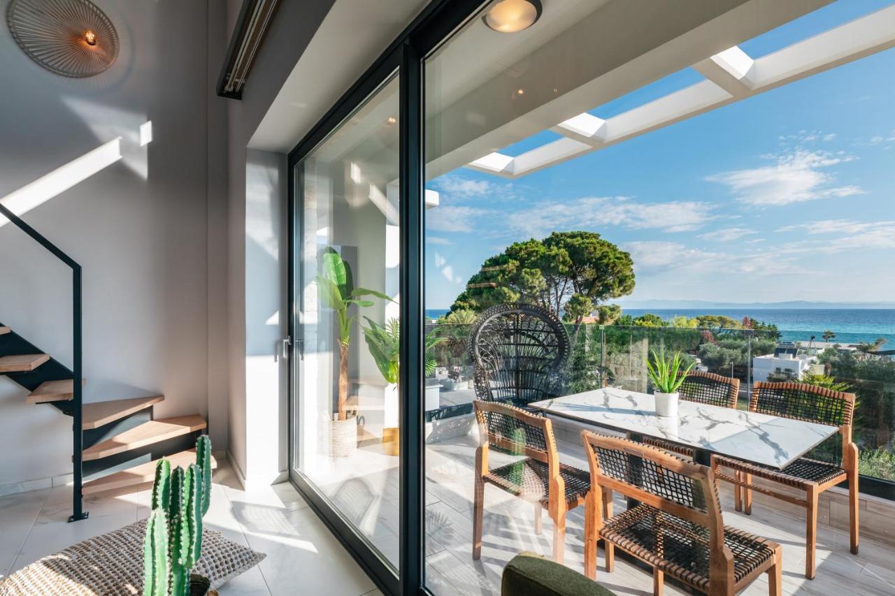 Cocooning Suites By Blue Carpet Pefkochori Exterior foto
